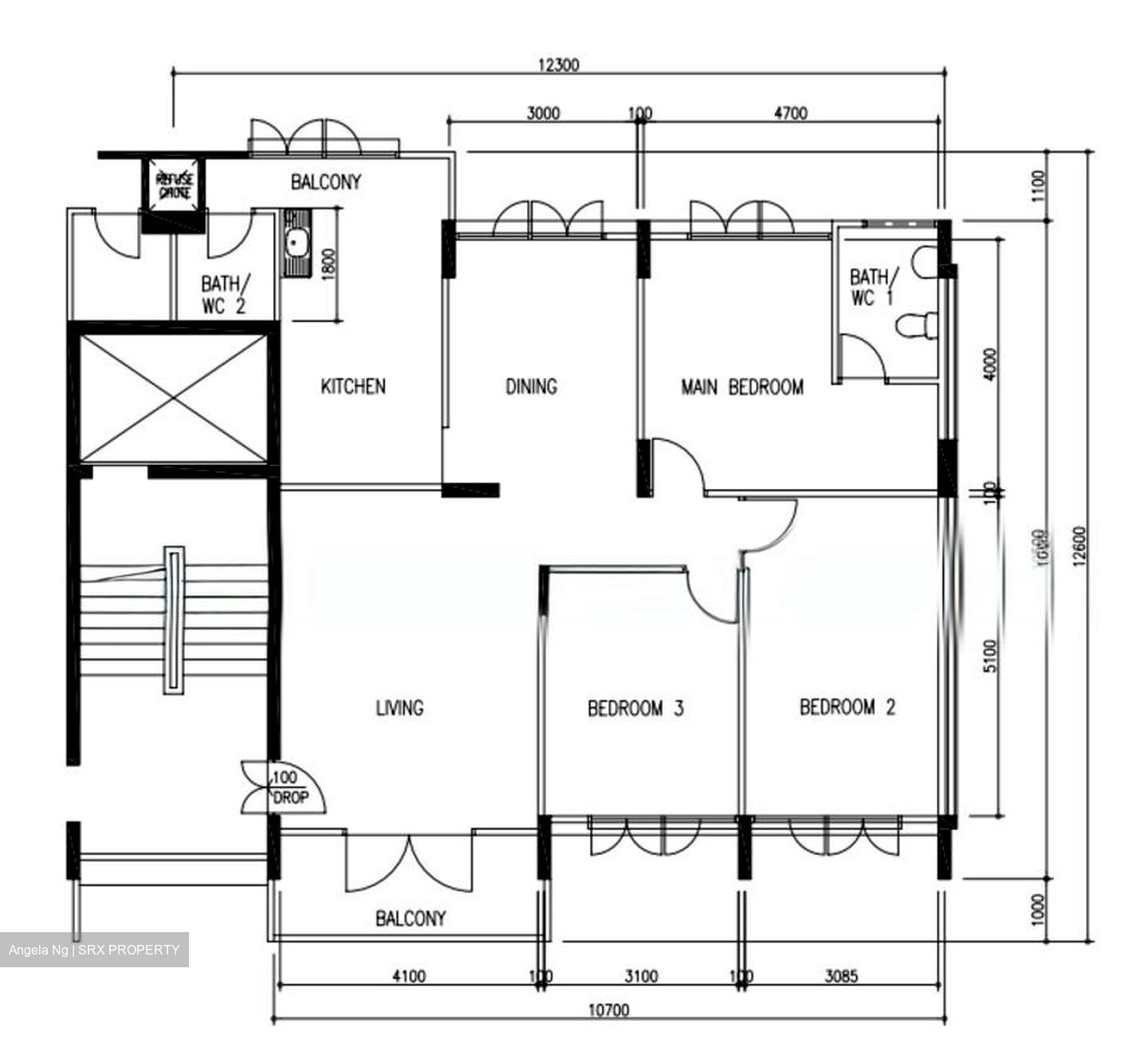 Blk 15 Eunos Crescent (Geylang), HDB 5 Rooms #539623871